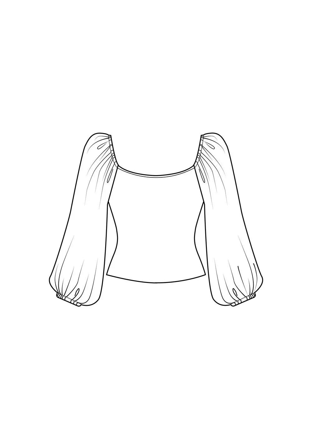 Adrienne Blouse - PDF Pattern - Image 6