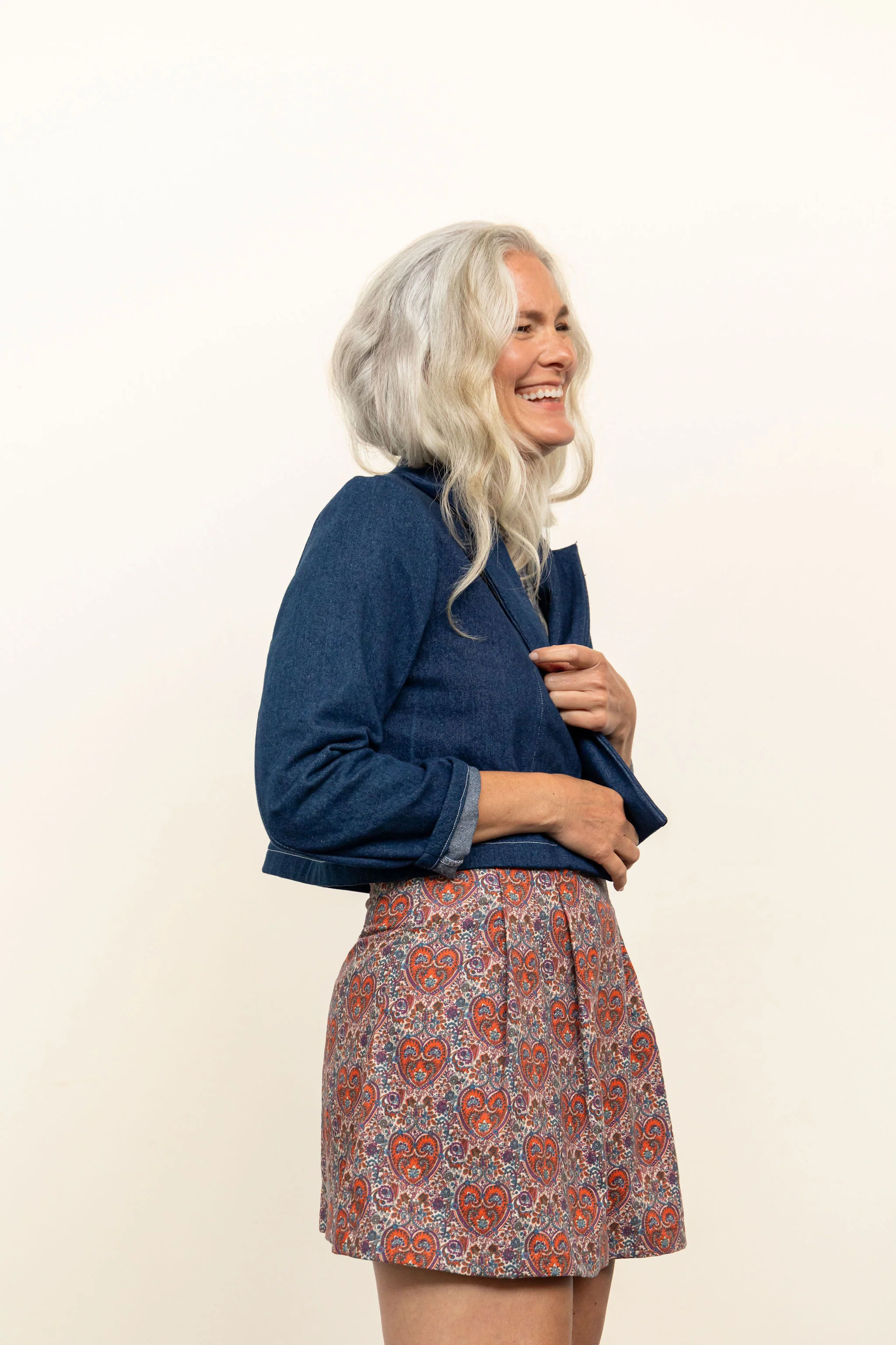 Bernadette Skirt - Printed Pattern - Image 10