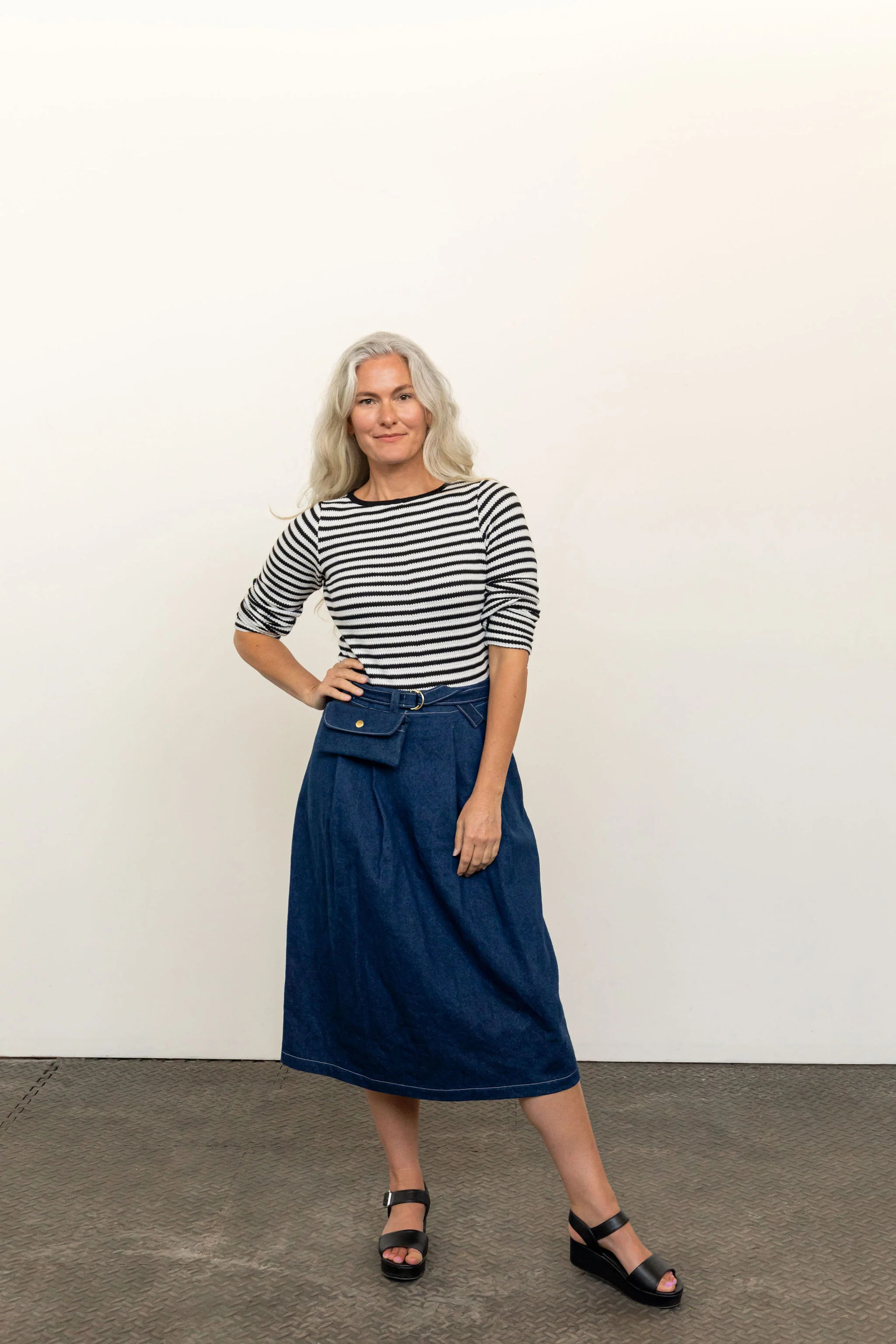 Bernadette Skirt - Printed Pattern - Image 6