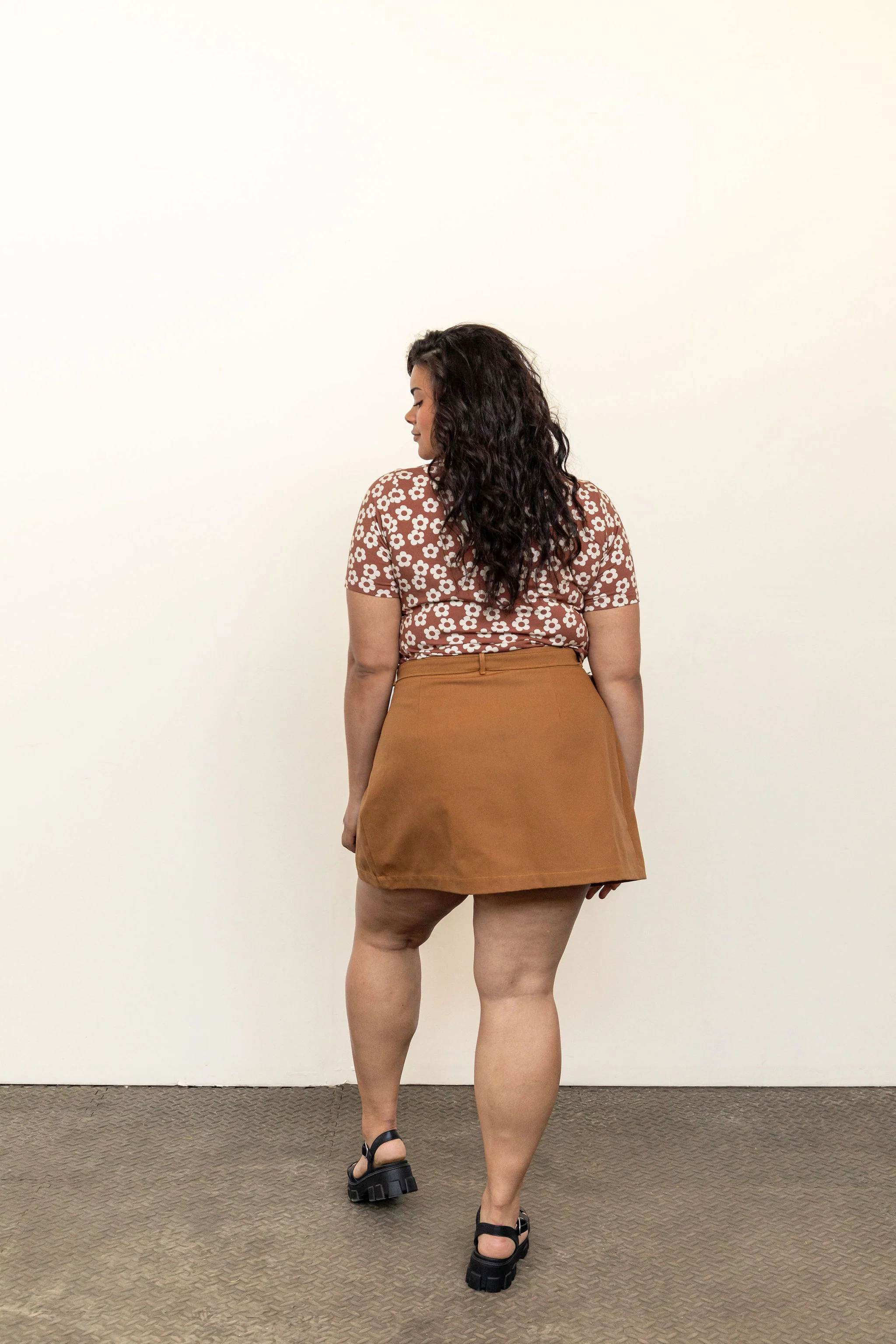 Bernadette Skirt - Printed Pattern - Image 7
