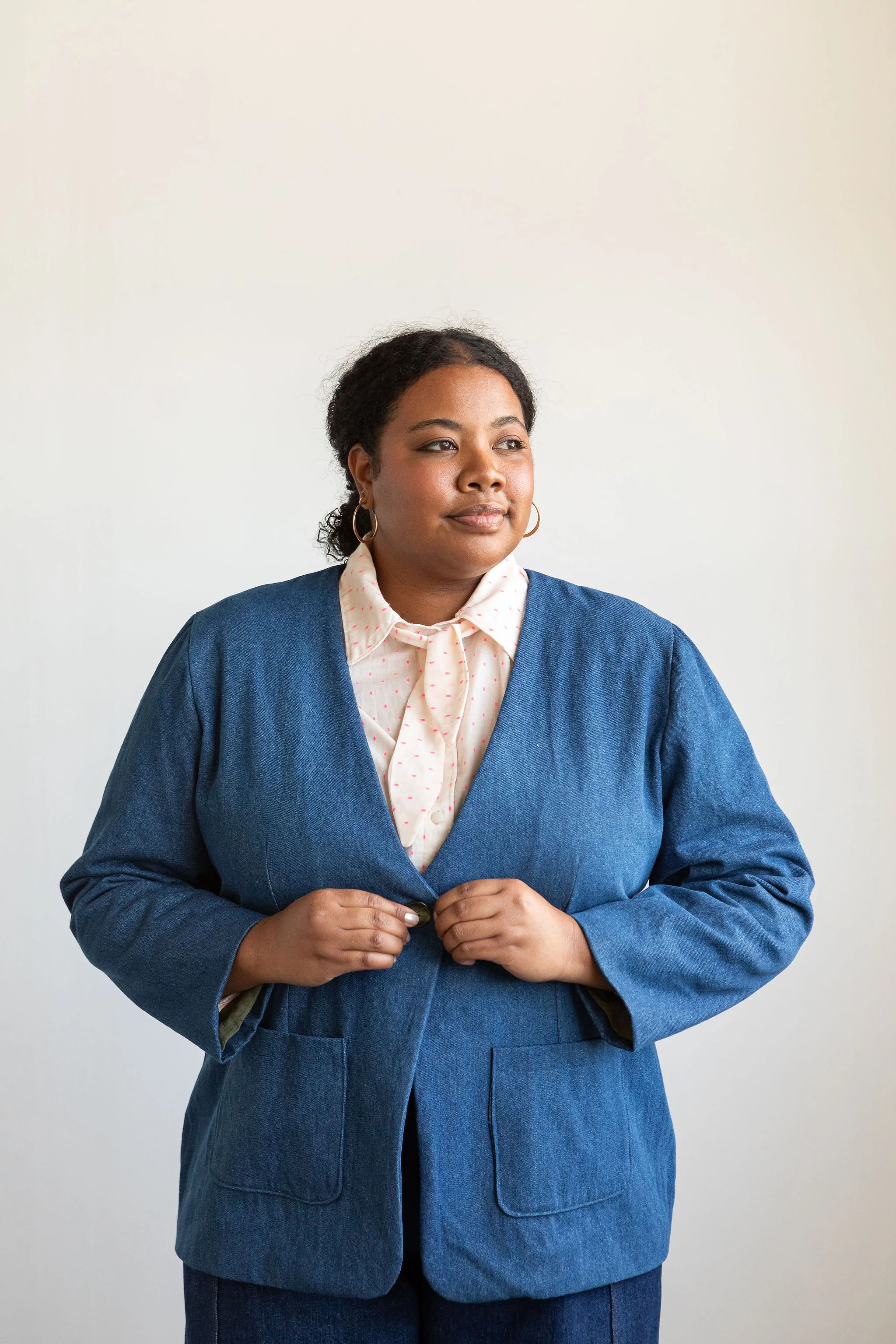 Eddy Cardigan Blazer - PDF Pattern - Image 14