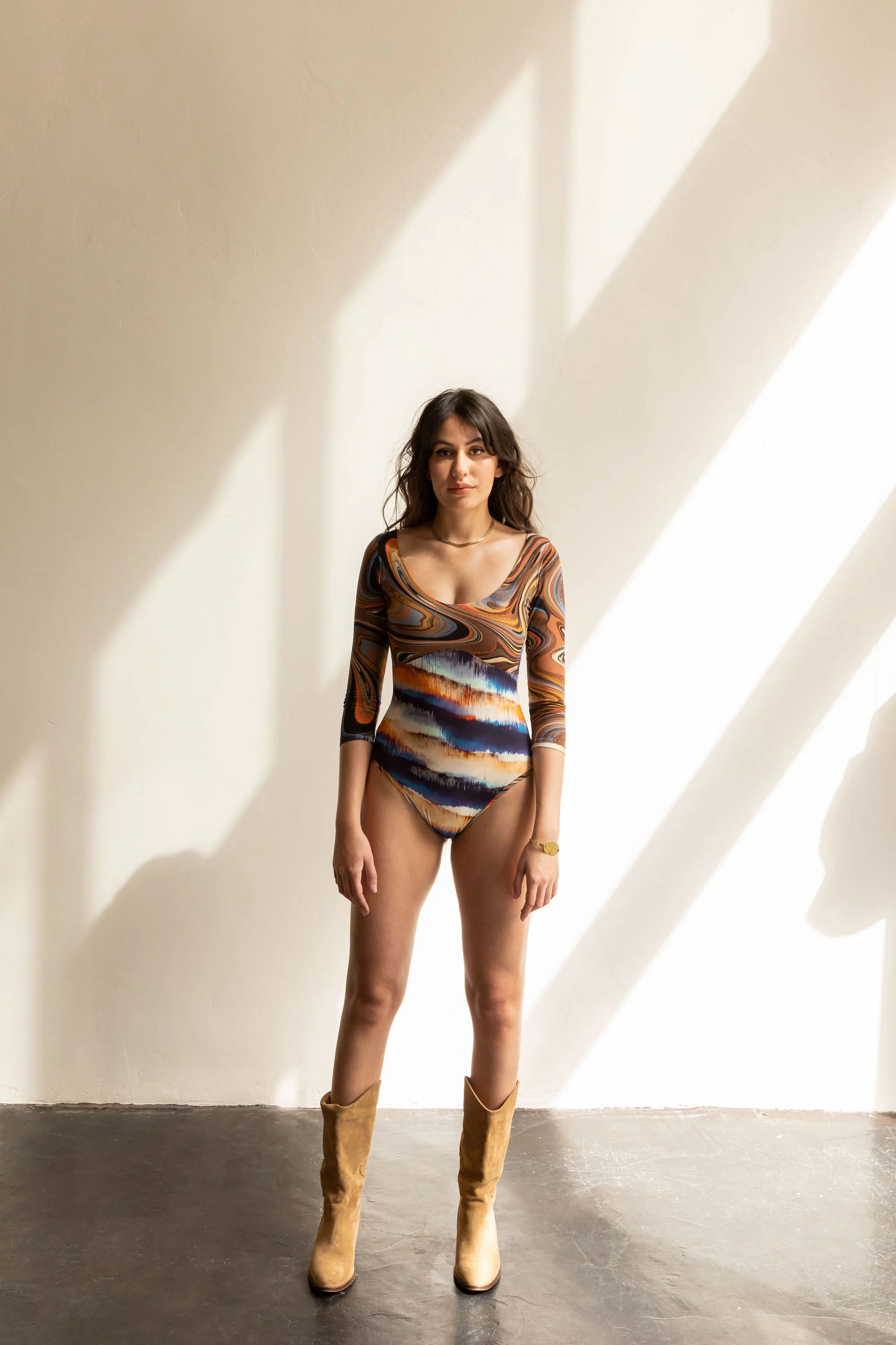 Elysian Bodysuit - Printed Pattern - Image 4
