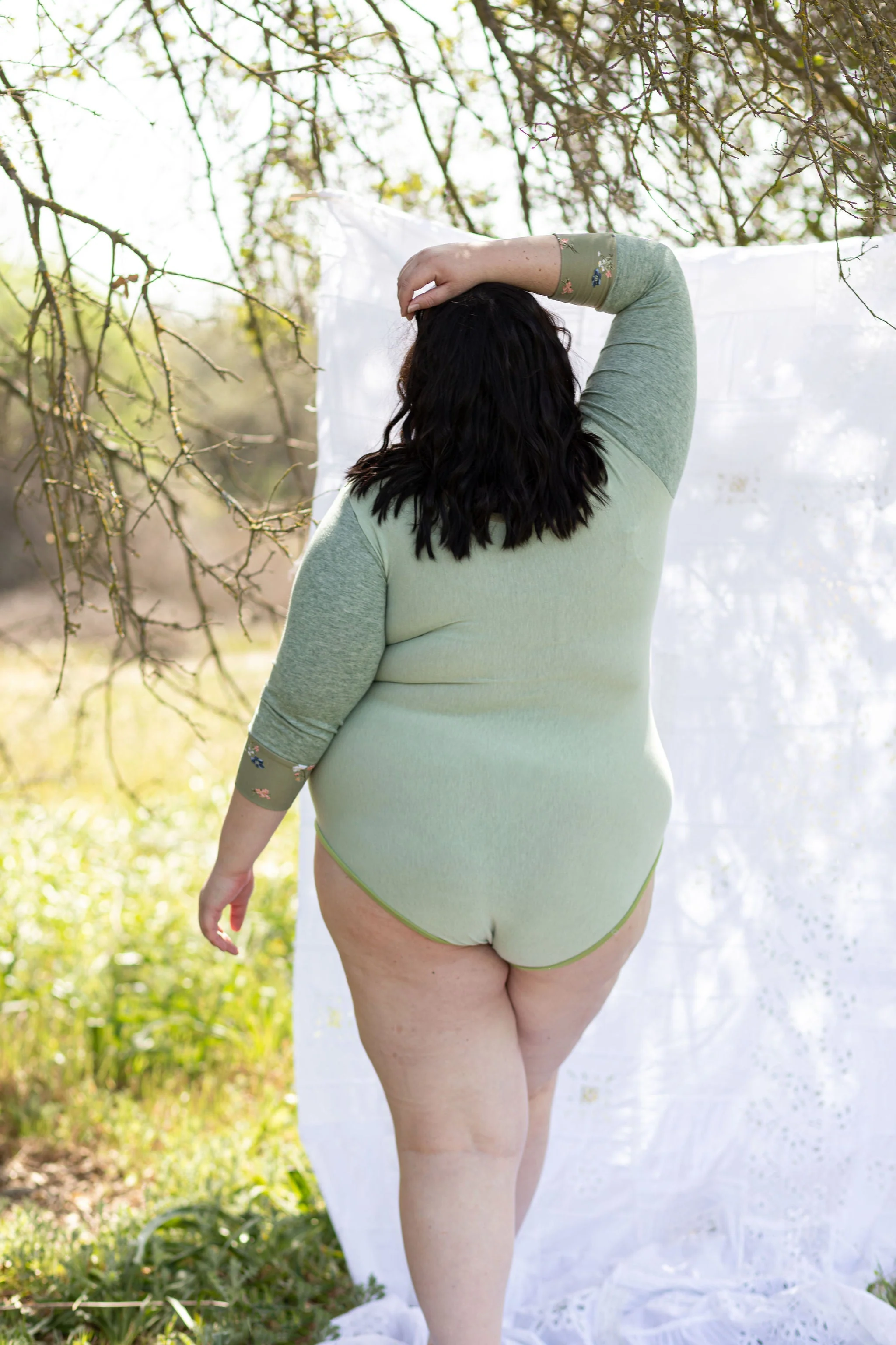 Elysian Bodysuit - Printed Pattern - Image 9