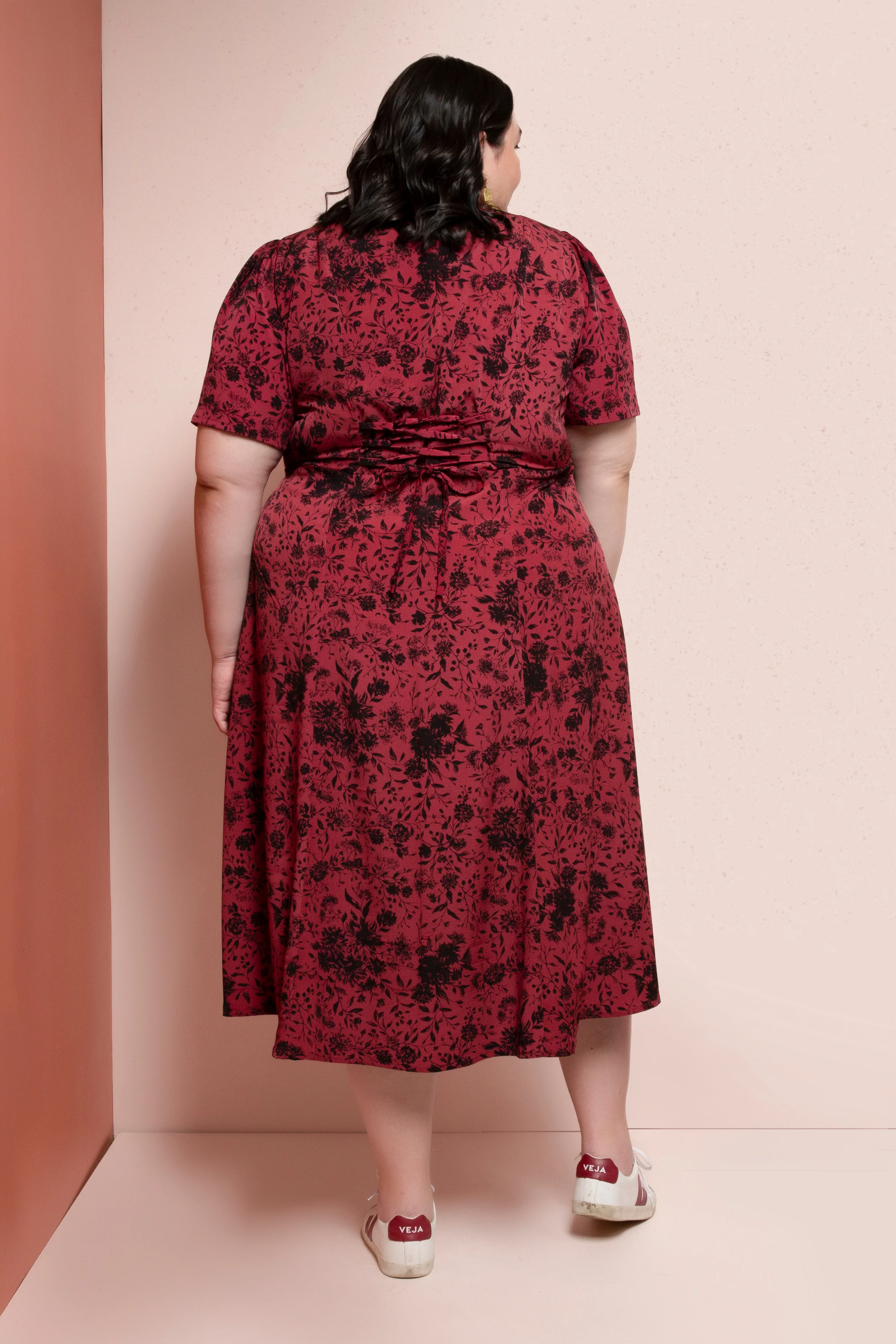 Hughes Dress - Printed Pattern - Image 4