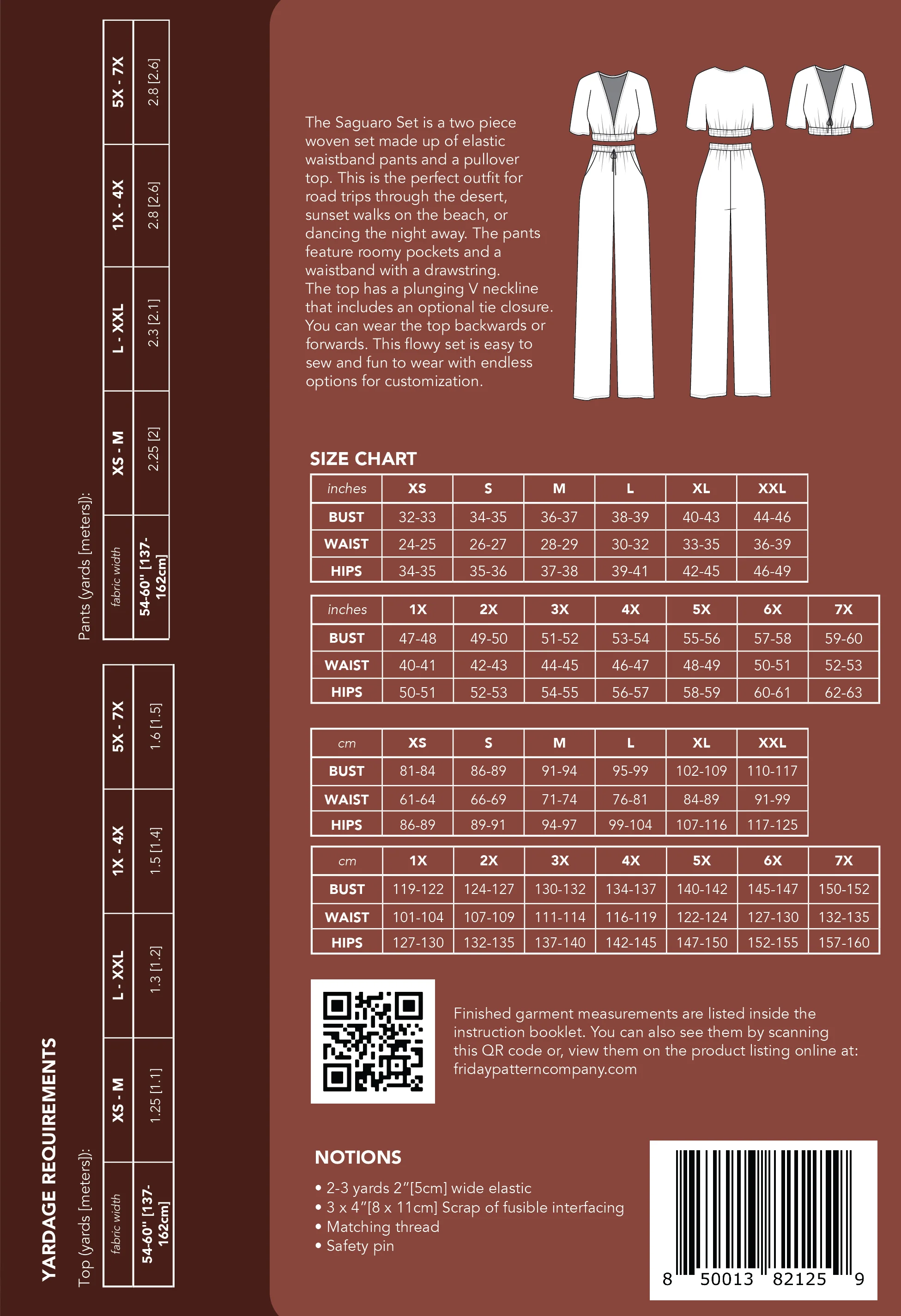 Saguaro Set - Printed Pattern - Image 10