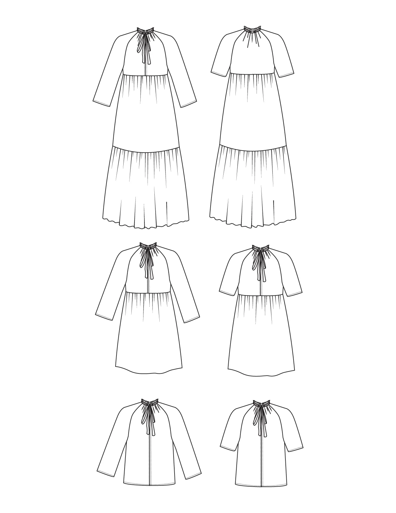 Wilder Gown - Printed Pattern - Image 13